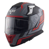 Nos - Casco NS-10 Full Face - Sonic Red Matt